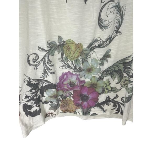 APT 9 Women’s Tank Top Large Y2K Floral Fairy Studded Embellished Whimsigoth - Picture 2 of 7